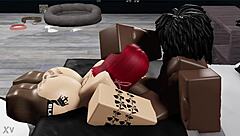 Railing Nasty Thick Redhead Bitch With Big Black Cock