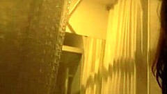 Spy cam in shower, girl unaware, intimate moments caught