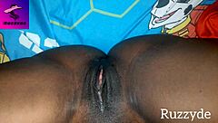 In the early morning garage, he gropes and fingers her unwashed pussy.