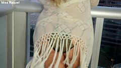 Can you handle big booty latina miss raquel dancing?