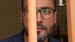 Cuckold watches old man get blowjob humiliation