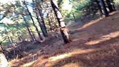 Clitlicker662 Goes Wild Outdoors in Uncensored Solo Action