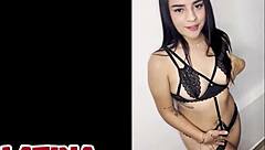 Veronica, the tiny 18+ Colombian Latina, gives her first blowjob and takes a creampie in her perfect ass during casting.