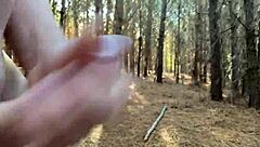 Clitlicker662 Goes Wild Outdoors in Uncensored Solo Action