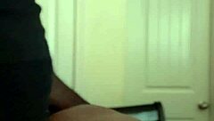 Amateur Couple Loves Backshots With Big Black Cock In Wet Bathroom