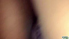 Brazilian Wife's Anal Pain in Woods