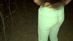 I called my neighbor to the jungle and fucked her in ass