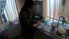 Milfycalla cooks while having sex