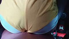 Latina prostitute experiences intense doggystyle in Uber