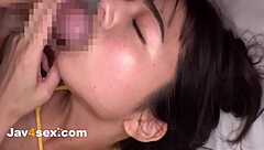 Frustrated Asian slut delivers a steamy uncensored blowjob in Japanese porn