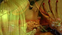 Two hostesses explore sex toys and pussy licking