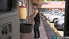 Innocent Teen Kara Hartley Nailed Hard on Public 305Bus.