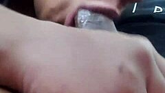 getting the car wet with shampoo in the parking lot during the rain storm with my friends watching