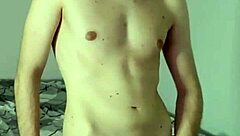 Smartphone masturbation and cum on webcam 😏