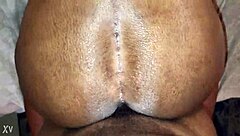 blasted cum on granny ass in doggystyle with monster cock