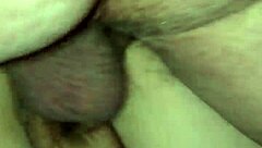 Preggo MILF with big belly gets creampied on her tits
