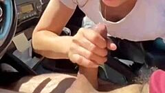 Gabriella Gets Cum On Ass After Sucking Speedy's Cock