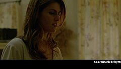 Naked bondage with Alexandra Daddario in True Detective, showcasing her intense scenes