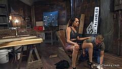 Ladyboy And Craftsman Engage In Hardcore Assfucking Domination