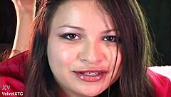 Introducing the fountainhead with a latina babe's juicy feet