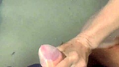 This stranger is feeding my sperm to fish in front of everyone