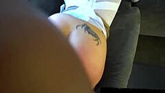 blonde latina businesswoman works her big spanish ass on dick