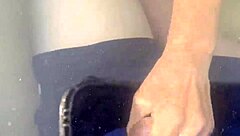 This stranger is feeding my sperm to fish in front of everyone