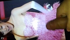 Tiffany Lady Marmalade Receives Cumshot In Lingerie