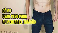 train your cock with real weights