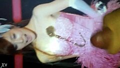 Tiffany Lady Marmalade Receives Cumshot In Lingerie