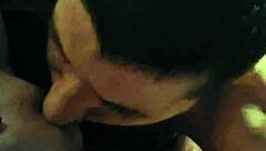 Driftwood licks Barefoot Kontessa's wet shaved pussy