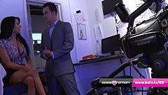 Montys castings - Saskia got fucked on the set by Babestation