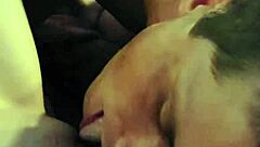 Driftwood licks Barefoot Kontessa's wet shaved pussy