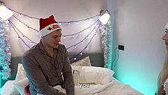 Santa Rewards Good Behavior with HOT SEX Alongside His Granddaughter's Juicy Body