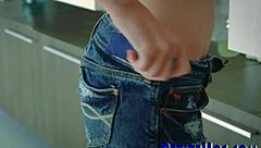 Tiny dick for two small pussies: shared pleasure