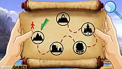 Lets play a trip to iceland, licking big tits.