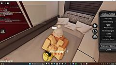 Hot blonde sucks and rides big white cock in doggystyle and cowgirl positions