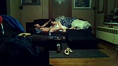 Joe dives into Carly's pussy with eager licks.