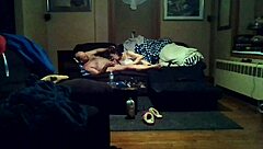 Joe dives into Carly's pussy with eager licks.