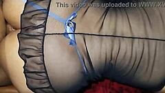 Delicious brunette woman from Mexico, giving a very good blowjob