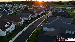 Angry stepdad pounds his nerdy stepdaughter in pov because she's such a slut