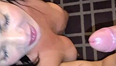 latina brunette takes monster cock anal in rio