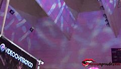 young big tits tied and fucked in public 😈