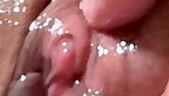 Amateur pink pussy explored 132 days post-virginity