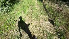 petite girl screams for help lost in nature i help her she sucks cock well