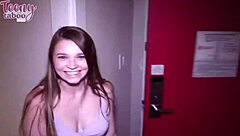 Skinny teen Mazy Myers got creampied by her stepdad in a taboo scene