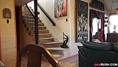 Brunette Teen 18+ Takes Monster Cock From Her Steppops With Taylor Sands