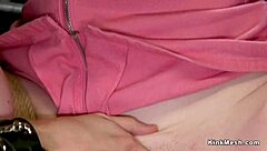 Lezdom Threesome Strap-On Anal