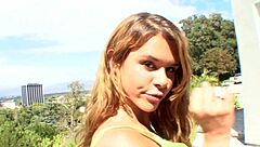 Lucky guy ate Elizabeth Bentley’s pussy and then fucked her hard