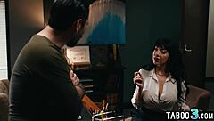 naughty latina housewife seduces the director on set